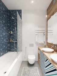 Design de casa de banho em estilo provençal - romance suave para corpo e alma (mais de 205 fotografias)
