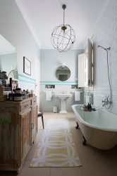 Design de casa de banho em estilo provençal - romance suave para corpo e alma (mais de 205 fotografias)