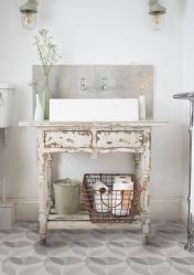 Design de casa de banho em estilo provençal - romance suave para corpo e alma (mais de 205 fotografias)
