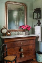 Design de casa de banho em estilo provençal - romance suave para corpo e alma (mais de 205 fotografias)