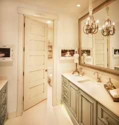 Design de casa de banho em estilo provençal - romance suave para corpo e alma (mais de 205 fotografias)
