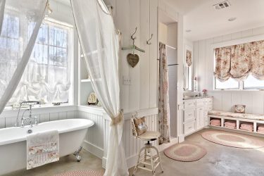 Design de casa de banho em estilo provençal - romance suave para corpo e alma (mais de 205 fotografias)