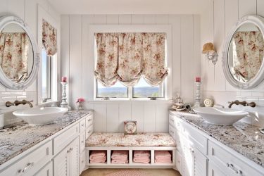 Design de casa de banho em estilo provençal - romance suave para corpo e alma (mais de 205 fotografias)