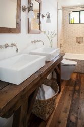 Design de casa de banho em estilo provençal - romance suave para corpo e alma (mais de 205 fotografias)