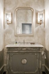 Design de casa de banho em estilo provençal - romance suave para corpo e alma (mais de 205 fotografias)