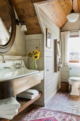 Design de casa de banho em estilo provençal - romance suave para corpo e alma (mais de 205 fotografias)