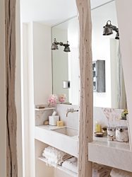 Design de casa de banho em estilo provençal - romance suave para corpo e alma (mais de 205 fotografias)