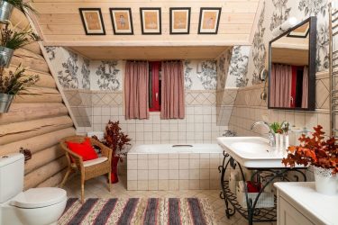 Design de casa de banho em estilo provençal - romance suave para corpo e alma (mais de 205 fotografias)