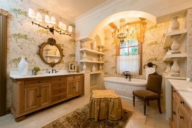 Design de casa de banho em estilo provençal - romance suave para corpo e alma (mais de 205 fotografias)
