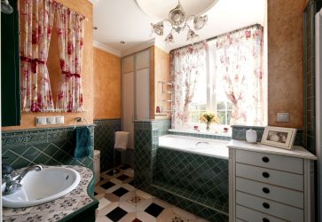 Design de casa de banho em estilo provençal - romance suave para corpo e alma (mais de 205 fotografias)