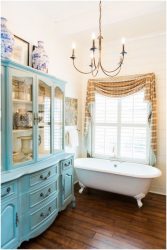 Design de casa de banho em estilo provençal - romance suave para corpo e alma (mais de 205 fotografias)