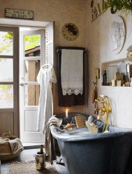 Design de casa de banho em estilo provençal - romance suave para corpo e alma (mais de 205 fotografias)
