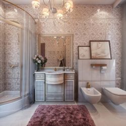 Design de casa de banho em estilo provençal - romance suave para corpo e alma (mais de 205 fotografias)