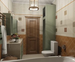 Design de casa de banho em estilo provençal - romance suave para corpo e alma (mais de 205 fotografias)
