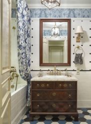 Design de casa de banho em estilo provençal - romance suave para corpo e alma (mais de 205 fotografias)