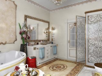 Design de casa de banho em estilo provençal - romance suave para corpo e alma (mais de 205 fotografias)