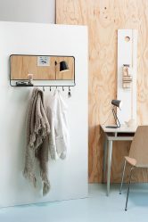 Wall Hanger faça você mesmo no corredor: com uma caixa de sapatos, com uma prateleira, com ganchos. Esqueça a falta de espaço!