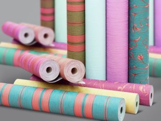 Papel de parede de vinil em base não tecida (240 + Foto): de opções simples a impressão 3D