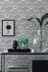 Papel de parede de vinil em base não tecida (240 + Foto): de opções simples a impressão 3D