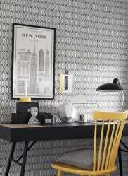 Papel de parede de vinil em base não tecida (240 + Foto): de opções simples a impressão 3D