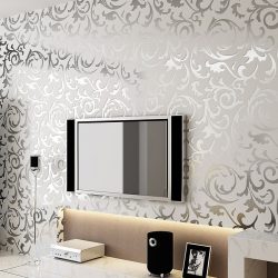 Papel de parede de vinil em base não tecida (240 + Foto): de opções simples a impressão 3D