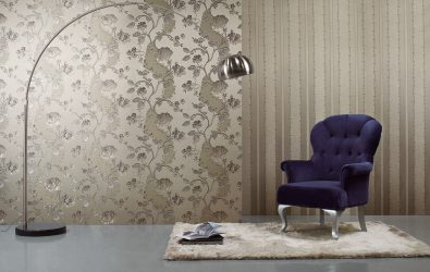 Papel de parede de vinil em base não tecida (240 + Foto): de opções simples a impressão 3D