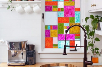 Properties and selection of Stained-glass film on glass: 145+ (Photo) Options (transparent, with a pattern, self-curling). How to stick and remove?