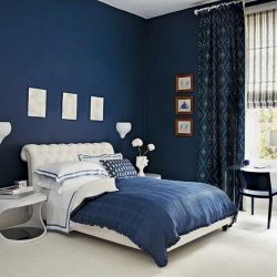 Cor do céu e do mar: 215+ Foto Design exclusivo. A escolha de combinações de azul no interior