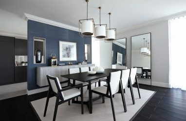 Cor do céu e do mar: 215+ Foto Design exclusivo. A escolha de combinações de azul no interior
