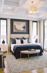 Cor do céu e do mar: 215+ Foto Design exclusivo. A escolha de combinações de azul no interior