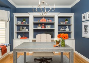 Cor do céu e do mar: 215+ Foto Design exclusivo. A escolha de combinações de azul no interior