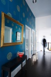 Cor do céu e do mar: 215+ Foto Design exclusivo. A escolha de combinações de azul no interior