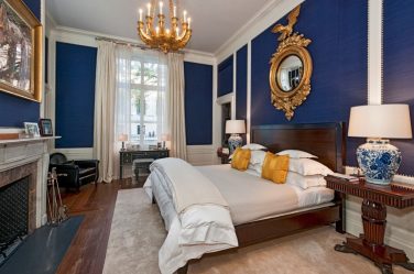Cor do céu e do mar: 215+ Foto Design exclusivo. A escolha de combinações de azul no interior