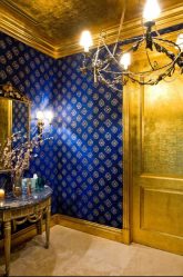 Cor do céu e do mar: 215+ Foto Design exclusivo. A escolha de combinações de azul no interior