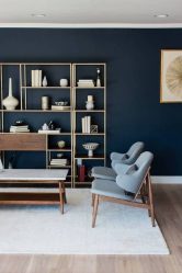 Cor do céu e do mar: 215+ Foto Design exclusivo. A escolha de combinações de azul no interior
