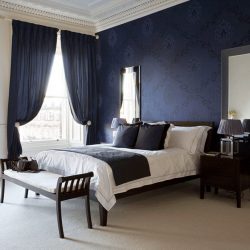 Cor do céu e do mar: 215+ Foto Design exclusivo. A escolha de combinações de azul no interior