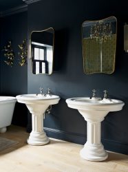 Cor do céu e do mar: 215+ Foto Design exclusivo. A escolha de combinações de azul no interior
