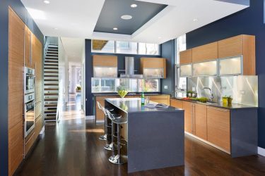 Cor do céu e do mar: 215+ Foto Design exclusivo. A escolha de combinações de azul no interior