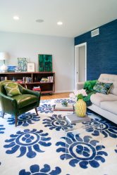 Cor do céu e do mar: 215+ Foto Design exclusivo. A escolha de combinações de azul no interior