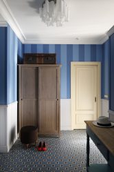 Cor do céu e do mar: 215+ Foto Design exclusivo. A escolha de combinações de azul no interior