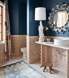 Cor do céu e do mar: 215+ Foto Design exclusivo. A escolha de combinações de azul no interior