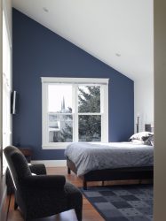 Cor do céu e do mar: 215+ Foto Design exclusivo. A escolha de combinações de azul no interior