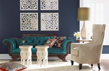 Cor do céu e do mar: 215+ Foto Design exclusivo. A escolha de combinações de azul no interior