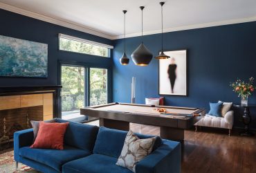 Cor do céu e do mar: 215+ Foto Design exclusivo. A escolha de combinações de azul no interior