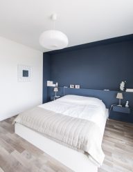 Cor do céu e do mar: 215+ Foto Design exclusivo. A escolha de combinações de azul no interior