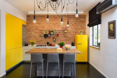 Interior com acidez: + 135 Fotos da cozinha em amarelo. Nós começamos a manhã vigorosamente e ensolarado