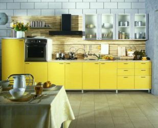 Interior com acidez: + 135 Fotos da cozinha em amarelo. Nós começamos a manhã vigorosamente e ensolarado