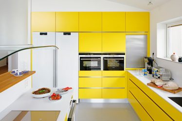 Interior com acidez: + 135 Fotos da cozinha em amarelo. Nós começamos a manhã vigorosamente e ensolarado