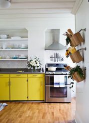 Interior com acidez: + 135 Fotos da cozinha em amarelo. Nós começamos a manhã vigorosamente e ensolarado