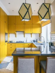 Interior com acidez: + 135 Fotos da cozinha em amarelo. Nós começamos a manhã vigorosamente e ensolarado